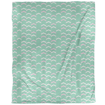 Stephenie Lined Chevrons Single Duvet Brayden Studio Maryjane Duvet Cover Set